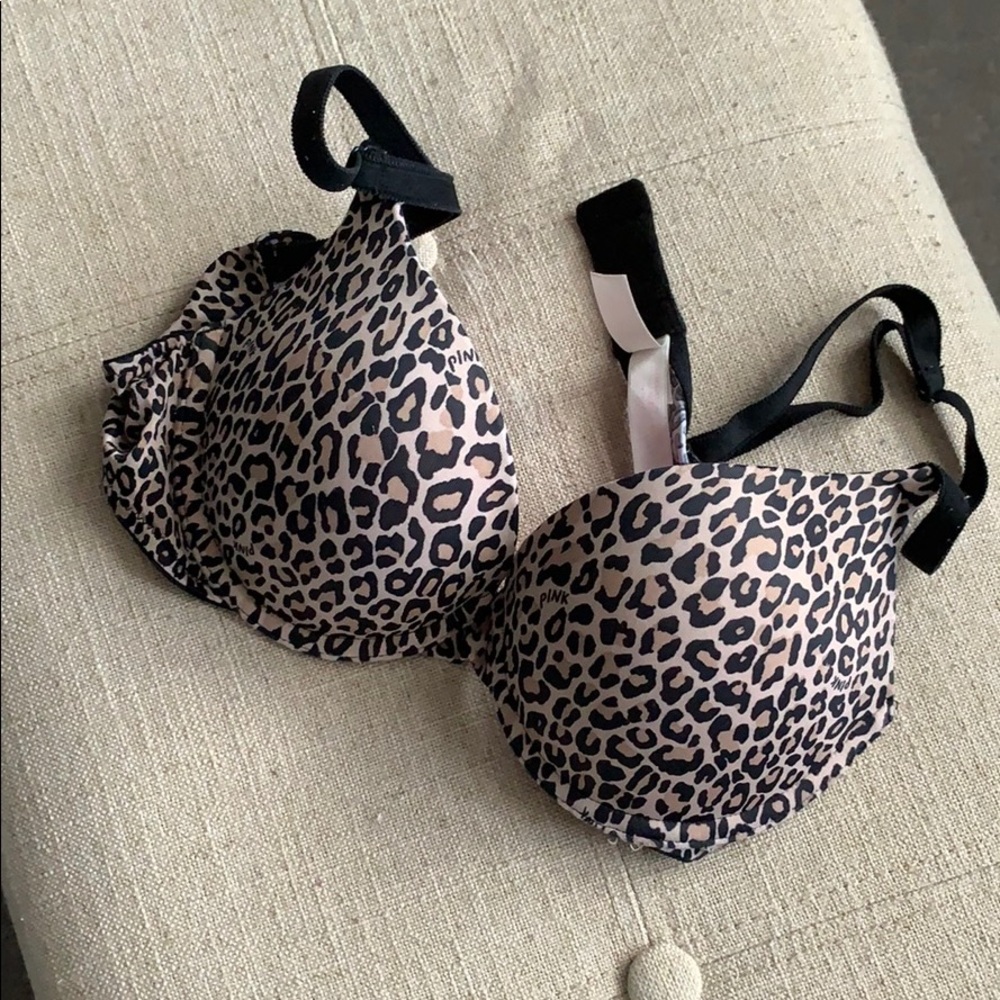 34B PINK push up bra